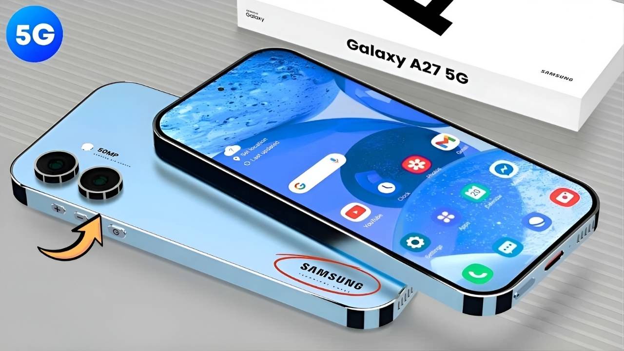 Samsung Galaxy A27 5G con batería de 7000mAh y Dimensity 7300e: potencia y autonomía sin límites